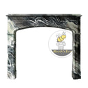 Marble fireplace surround in Italian Cipollino Ondulato - Image 3
