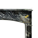 Marble fireplace surround in Italian Cipollino Ondulato - Image 5