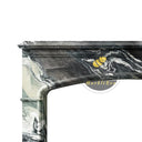 Marble fireplace surround in Italian Cipollino Ondulato - Image 7