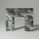 Marble fireplace surround in Italian Cipollino Ondulato - Image 1