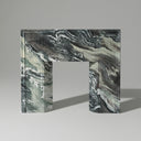 Marble fireplace surround in Italian Cipollino Ondulato - Image 1