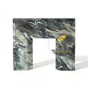 Marble fireplace surround in Italian Cipollino Ondulato - Image 8