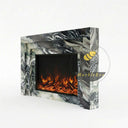 Marble fireplace surround in Italian Cipollino Ondulato - Image 3