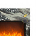 Marble fireplace surround in Italian Cipollino Ondulato - Image 4