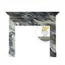 Marble fireplace surround in Italian Cipollino Ondulato - Image 4