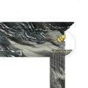Marble fireplace surround in Italian Cipollino Ondulato - Image 5
