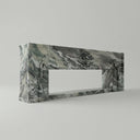 Marble fireplace surround in Italian Cipollino Ondulato - Image 1