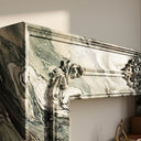 Marble fireplace surround in Italian Cipollino Ondulato - Image 2