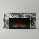 Marble fireplace surround in Italian Cipollino Ondulato - Image 1