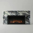 Marble fireplace surround in Italian Cipollino Ondulato - Image 1
