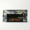 Marble fireplace surround in Italian Cipollino Ondulato - Image 3