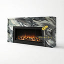 Marble fireplace surround in Italian Cipollino Ondulato - Image 4