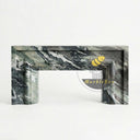 Marble fireplace surround in Italian Cipollino Ondulato - Image 6