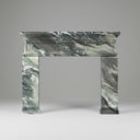Marble fireplace surround in Italian Cipollino Ondulato - Image 1