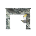 Marble fireplace surround in Italian Cipollino Ondulato - Image 3