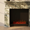 Marble fireplace surround in Italian Cipollino Ondulato - Image 5