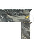 Marble fireplace surround in Italian Cipollino Ondulato - Image 6