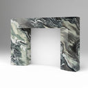 Marble fireplace surround in Italian Cipollino Ondulato - Image 1