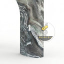 Marble fireplace surround in Italian Cipollino Ondulato - Image 4
