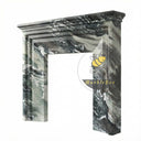 Marble mantel surround in Italian Cipollino Ondulato - Image 5