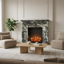 Marble mantel surround in Italian Cipollino Ondulato - Image 2