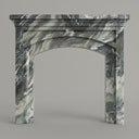 Marble mantel surround in Italian Cipollino Ondulato - Image 1