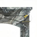 Marble mantel surround in Italian Cipollino Ondulato - Image 8