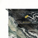 Marble mantel surround in Italian Cipollino Ondulato - Image 6