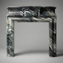 Marble mantel surround in Italian Cipollino Ondulato - Image 1