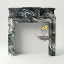 Marble mantel surround in Italian Cipollino Ondulato - Image 3