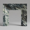 Marble mantel surround in Italian Cipollino Ondulato - Image 1