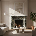 Marble mantel surround in Italian Cipollino Ondulato - Image 5
