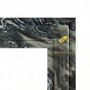 Marble mantel surround in Italian Cipollino Ondulato - Image 8