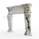 Marble mantelpiece in Calacatta Monet - Image 5