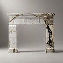 Marble mantelpiece in Calacatta Monet - Image 6