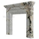 Marble fireplace for sale in Calacatta Monet - Image 5