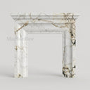Marble fireplace for sale in Calacatta Monet - Image 1