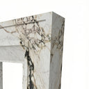 Marble fireplace for sale in Calacatta Monet - Image 5