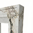 Marble fireplace for sale in Calacatta Monet - Image 5