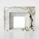 Marble fireplace for sale in Calacatta Monet - Image 1