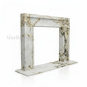 Marble mantelpiece in Calacatta Monet - Image 4