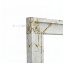 Marble mantelpiece in Calacatta Monet - Image 6