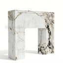 Marble fireplace for sale in Calacatta Monet - Image 1