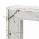 Marble mantel in Calacatta Monet - Image 3