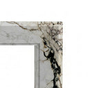 Marble mantel in Calacatta Monet - Image 4