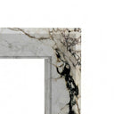 Marble mantel in Calacatta Monet - Image 4