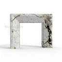 Marble mantel in Calacatta Monet - Image 1