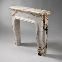Marble hearth in Calacatta Monet - Image 5