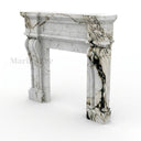 Marble fireplace for sale in Calacatta Monet - Image 1