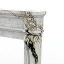 Marble fireplace for sale in Calacatta Monet - Image 5
